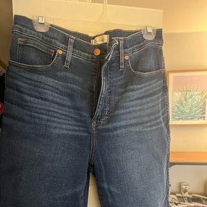 Madewell Stovepipe Jeans 30, Pendleton wash